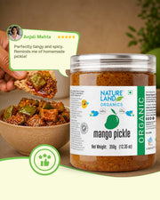 Organic Mango Pickle 350 Gm