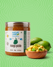 Organic Mango Pickle 350 Gm