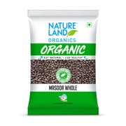 Organic Masur/Masoor whole 1 Kg