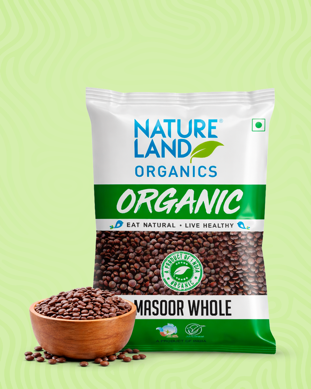 Masur whole 500 Gm image 1