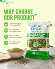 Organic Green Moong Split