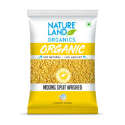 Organic Moong Split Washed 1 Kg
