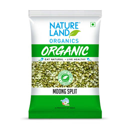 Organic Moong  Split 1 Kg