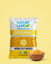 Organic Moong Split Washed 1 Kg