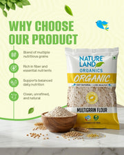 Organic Multigrain Flour 750 Gm