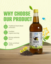 Organic Mustard Oil 1 Ltr