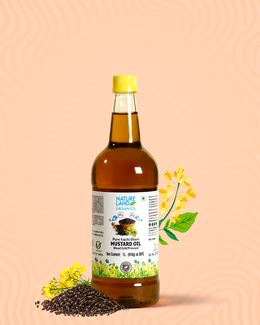 Organic Mustard Oil 1 Ltr Pack Of 2