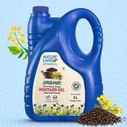 Organic Wood Cold Pressed Mustard Oil