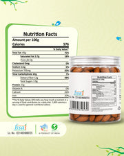 Organic Almonds 250 Gm
