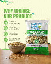 Organic Panchrangi Dal