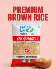 Organic Brown Rice Premium 1 Kg