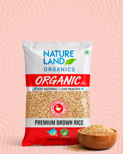 Organic Brown Rice Premium 1 Kg