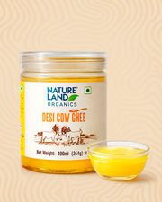 Organic Premium Cow Desi Ghee 400 ml