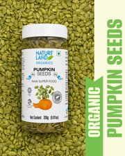Organic Edible Pumpkin Seeds (Raw) 250 Gm