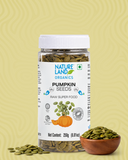 Organic Edible Pumpkin Seeds (Raw) 250 Gm