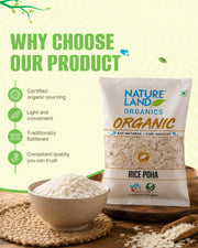 Organic Rice Poha 500 Gm