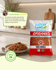 Organic Ragi Whole 1 Kg