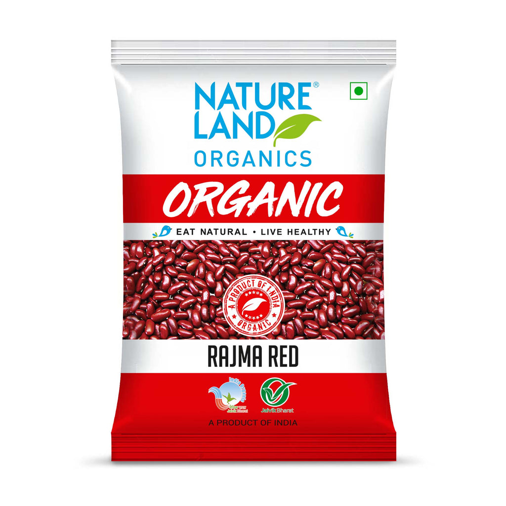 Buy Organic Rajma Red Online (500gm) - NatureLand Organics – Natureland ...
