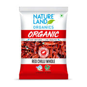 Organic Red Chilli Whole 50 Gm
