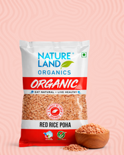 Organic Red Rice Poha 500 Gm