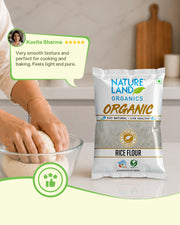 Organic Rice Flour 500 Gm