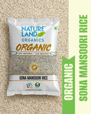 Organic Sona Mansoori Rice 1 Kg