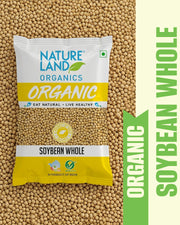 Organic Soybean Whole 500 Gm