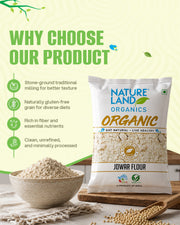 Organic Sorghum Flour 500 Gm