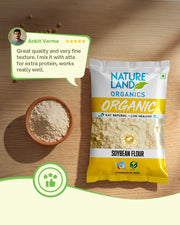 Organic Soybean Flour 500 Gm