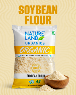 Organic Soybean Flour 500 Gm