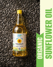 Organic Wood Cold Pressed Sunflower Oil