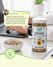 Organic Edible Sunflower Seeds (Raw) 250 Gm