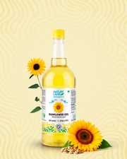 Organic Wood Cold Pressed Sunflower Oil