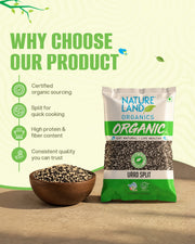Organic Urad Split Dal