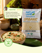 Organic Urad Washed Split Dal