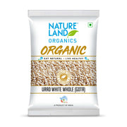 Organic White Urad Whole 1 Kg