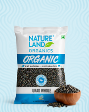 Organic Urad Whole 500 Gm