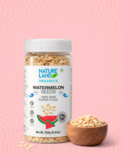 Organic Edible Watermelon Seeds (Raw) 250 Gm