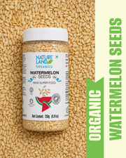 Organic Edible Watermelon Seeds (Raw) 250 Gm