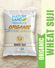 Organic Wheat Suji 500 Gm