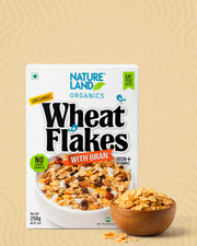 Organic Wheat Flakes 250 Gm