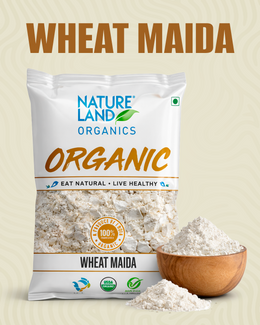 Organic Wheat Maida 500 Gm