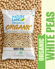 Organic White Peas 500 Gm