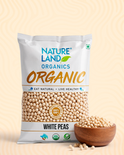 Organic White Peas 500 Gm