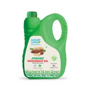 Organic Wood Cold Pressed Groundnut Oil 5 Ltr.