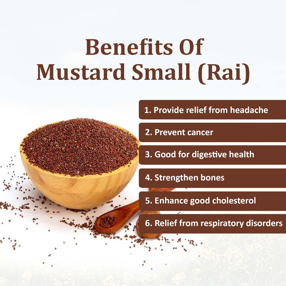 Buy Organic Rai/Mustard Seeds Online (150gm) | Natureland Organics
