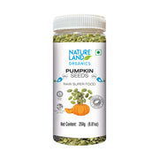 Organic Edible Pumpkin Seeds (Raw) 250 Gm