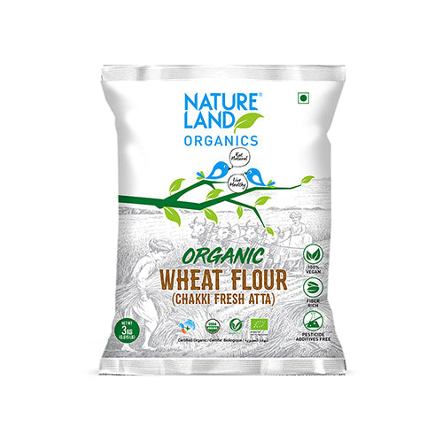Organic Whole Wheat Flour Online 3 Kg