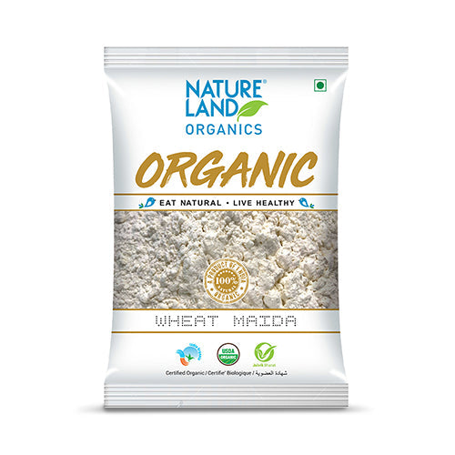 Buy Organic Wheat Maida or Flour Online 500g Natureland Organics