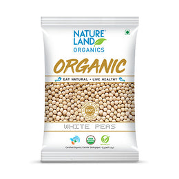 Organic White Peas Online 500 Gm